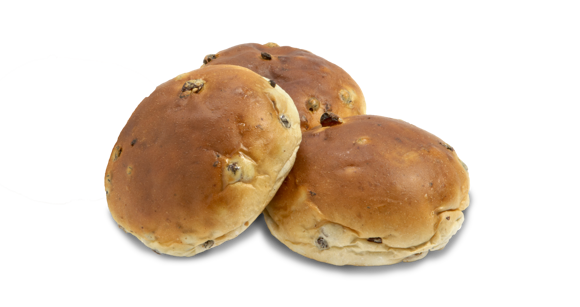 Afbeelding van KRENTEBOLLETJES ZAK 6ST.